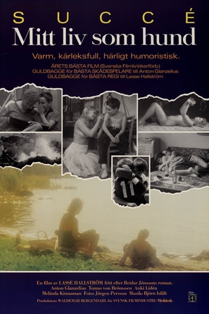 Mitt liv som hund - Swedish Movie Poster (thumbnail)