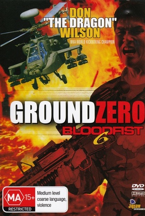 Bloodfist VI: Ground Zero - Australian DVD movie cover (thumbnail)