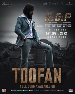 K.G.F: Chapter 2 - Indian Movie Poster (thumbnail)