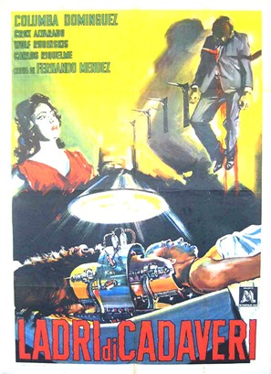 Ladr&oacute;n de cad&aacute;veres - Italian Movie Poster (thumbnail)