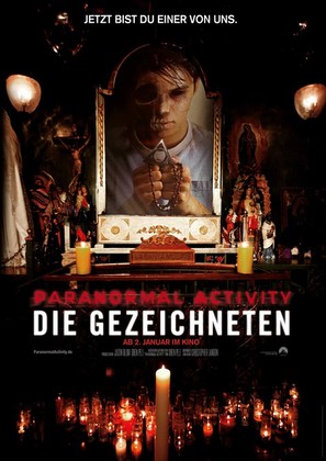Paranormal Activity: The Marked Ones - German Movie Poster (thumbnail)