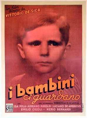 Bambini ci guardano, I - Italian Movie Poster (thumbnail)