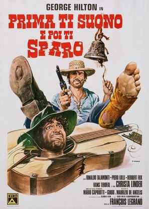 Der Kleine Schwarze mit dem roten Hut - Italian Movie Poster (thumbnail)