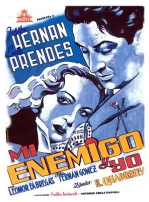 Mi enemigo y yo - Spanish Movie Poster (thumbnail)