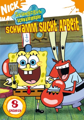 &quot;SpongeBob SquarePants&quot; - German DVD movie cover (thumbnail)
