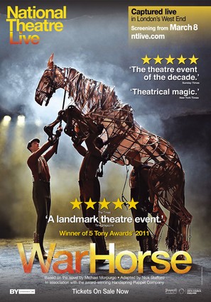 National Theatre Live: War Horse - British Movie Poster (thumbnail)