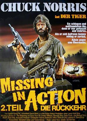 Missing in Action 2: The Beginning - German Movie Poster (thumbnail)