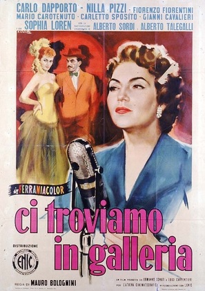 Ci troviamo in galleria - Italian Movie Poster (thumbnail)