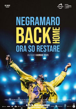 Negramaro - Back home. Ora so restare - Italian Movie Poster (thumbnail)