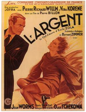 L&#039;argent - French Movie Poster (thumbnail)