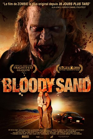 It Stains the Sands Red - French Movie Poster (thumbnail)