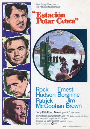 Ice Station Zebra - Spanish Movie Poster (thumbnail)