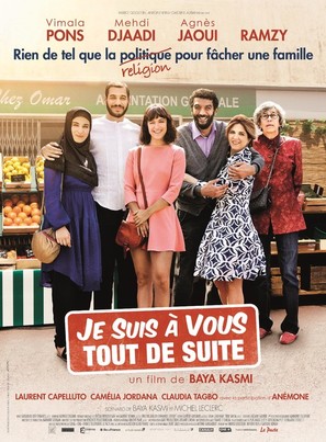 Je suis &agrave; vous tout de suite - French Movie Poster (thumbnail)