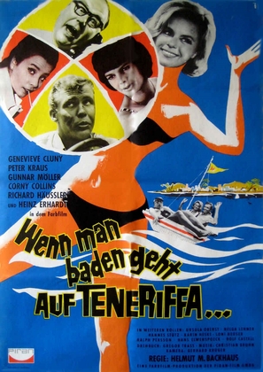 Wenn man baden geht auf Teneriffa - German Movie Poster (thumbnail)