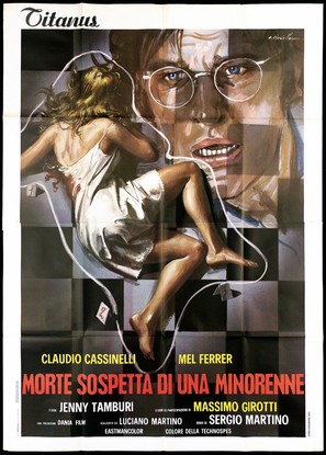 Morte sospetta di una minorenne - Italian Movie Poster (thumbnail)