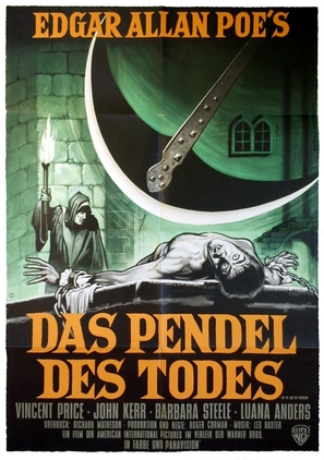 Pit and the Pendulum - German Movie Poster (thumbnail)
