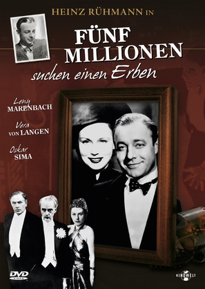 5 Millionen suchen einen Erben - German DVD movie cover (thumbnail)