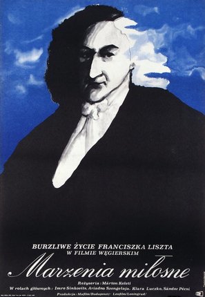 Szerelmi &aacute;lmok - Liszt - Polish Movie Poster (thumbnail)