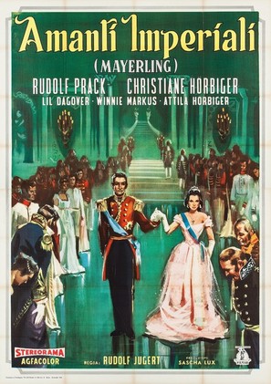 Kronprinz Rudolfs letzte Liebe - Italian Movie Poster (thumbnail)