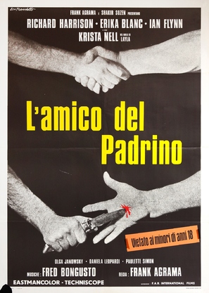 L&#039;amico del padrino - Italian Movie Poster (thumbnail)