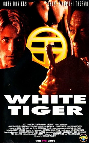 White Tiger - German VHS movie cover (thumbnail)