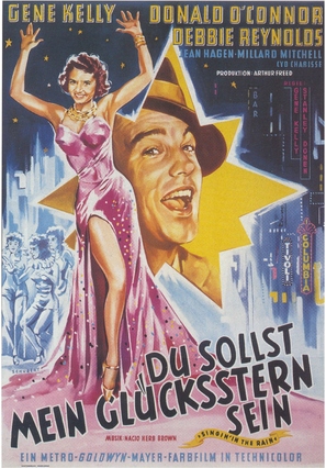 Singin&#039; in the Rain - German Movie Poster (thumbnail)