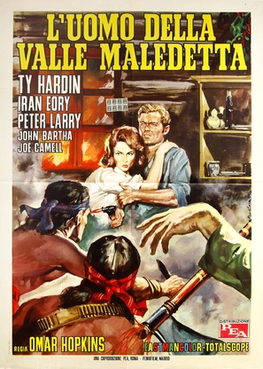 L&#039;uomo della valle maledetta - Italian Movie Poster (thumbnail)