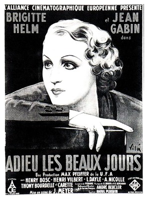Adieu les beaux jours - French Movie Poster (thumbnail)