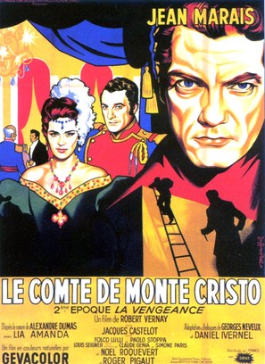 Le comte de Monte-Cristo - French Movie Poster (thumbnail)