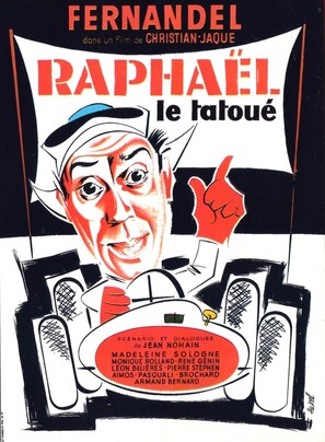 Rapha&euml;l le tatou&egrave; - French Movie Poster (thumbnail)
