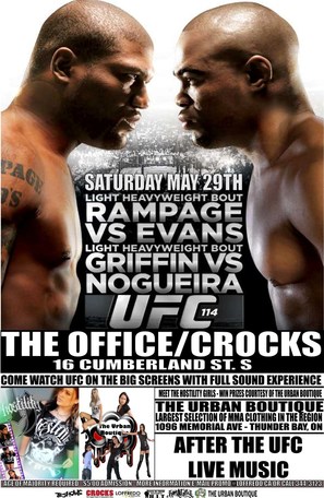 UFC 114: Rampage vs. Evans - Movie Poster (thumbnail)