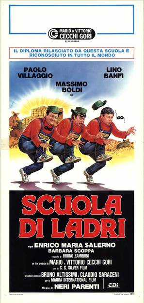 Scuola di ladri - Italian Movie Poster (thumbnail)