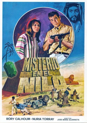 La muchacha del Nilo - Spanish Movie Poster (thumbnail)