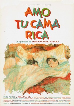 Amo tu cama rica - Spanish Movie Poster (thumbnail)