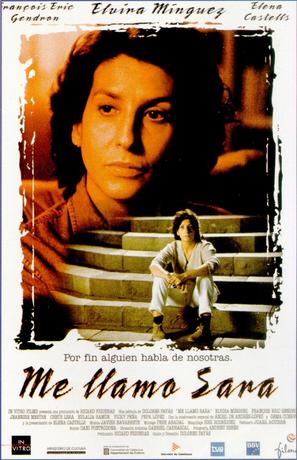 Em dic Sara - Spanish Movie Poster (thumbnail)