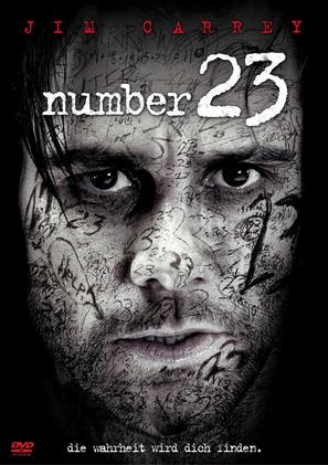 The Number 23 - German DVD movie cover (thumbnail)