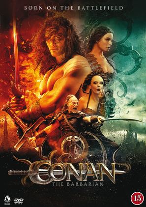 Conan the Barbarian - Danish DVD movie cover (thumbnail)