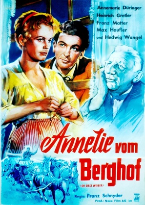 Die K&auml;serei in der Vehfreude - German Movie Poster (thumbnail)