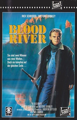 Blood River - German VHS movie cover (thumbnail)