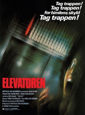 De lift - Danish Movie Poster (thumbnail)
