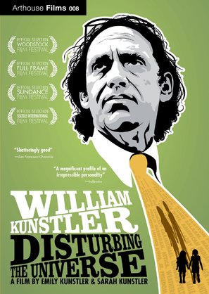 William Kunstler: Disturbing the Universe - DVD movie cover (thumbnail)