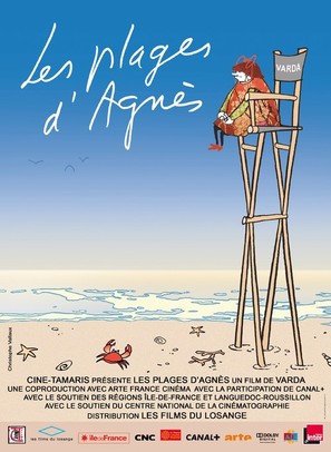 Les plages d&#039;Agn&egrave;s - French Movie Poster (thumbnail)