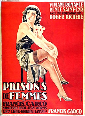 Prisons de femmes - French Movie Poster (thumbnail)