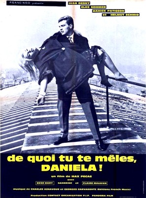 De quoi tu te m&ecirc;les Daniela! - French Movie Poster (thumbnail)