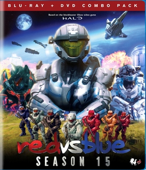 &quot;Red vs. Blue: The Blood Gulch Chronicles&quot; - Blu-Ray movie cover (thumbnail)