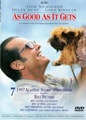 As Good As It Gets - DVD movie cover (thumbnail)