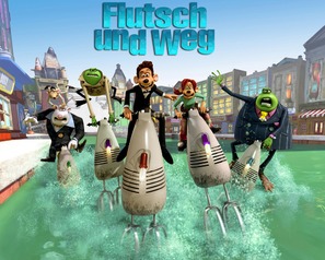 Flushed Away - German Movie Poster (thumbnail)