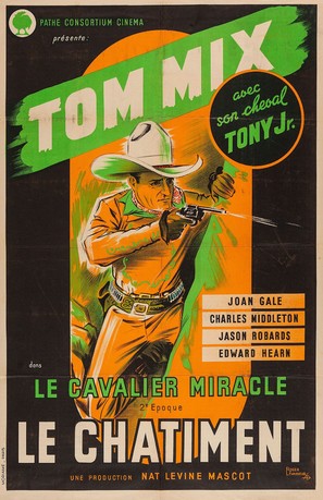 The Miracle Rider - French Movie Poster (thumbnail)