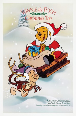 Winnie the Pooh &amp; Christmas Too - Movie Poster (thumbnail)
