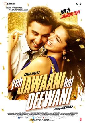 Yeh Jawaani Hai Deewani - Indian Movie Poster (thumbnail)